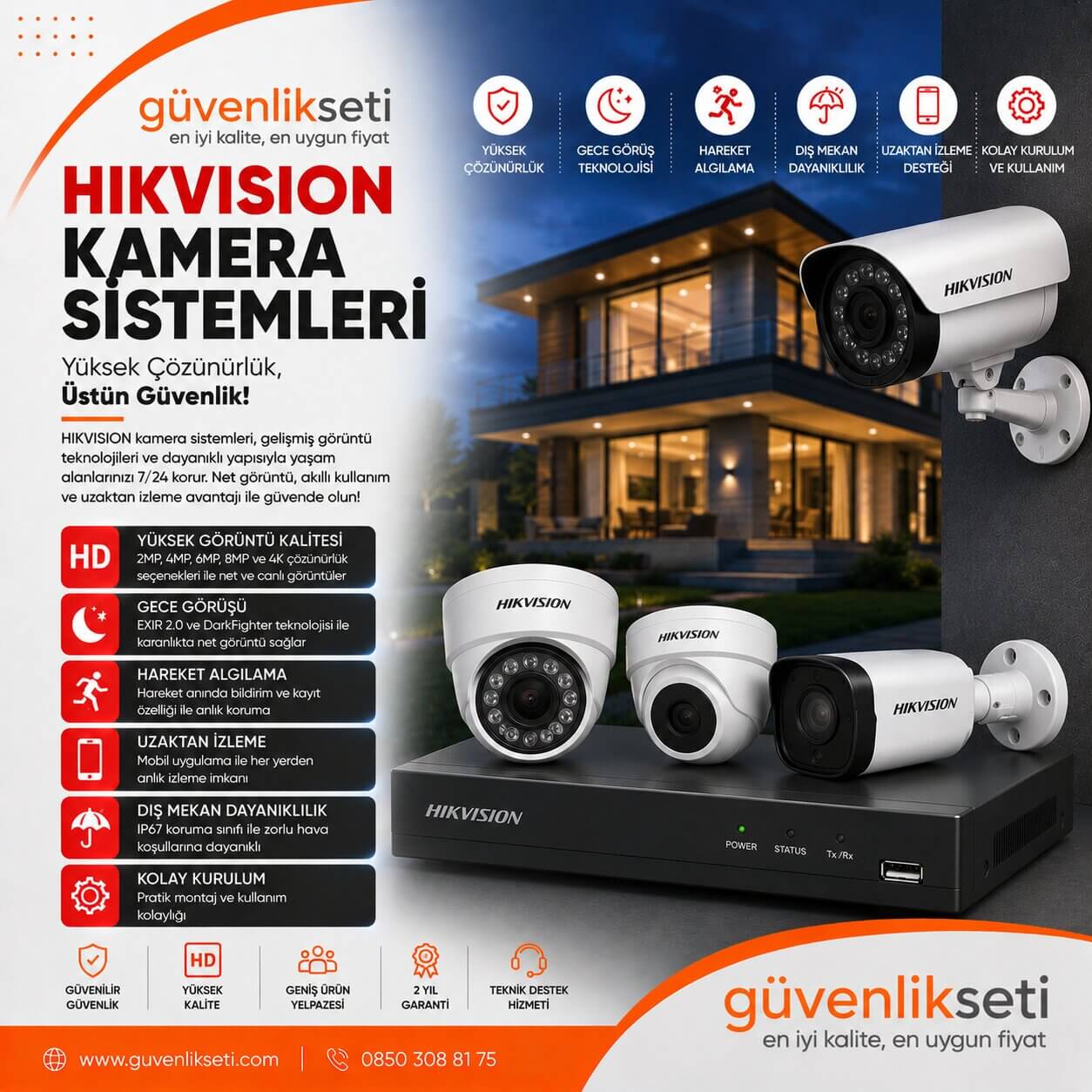 Hikvision Kamera Sistemleri Hikvision Kamera Sistemleri